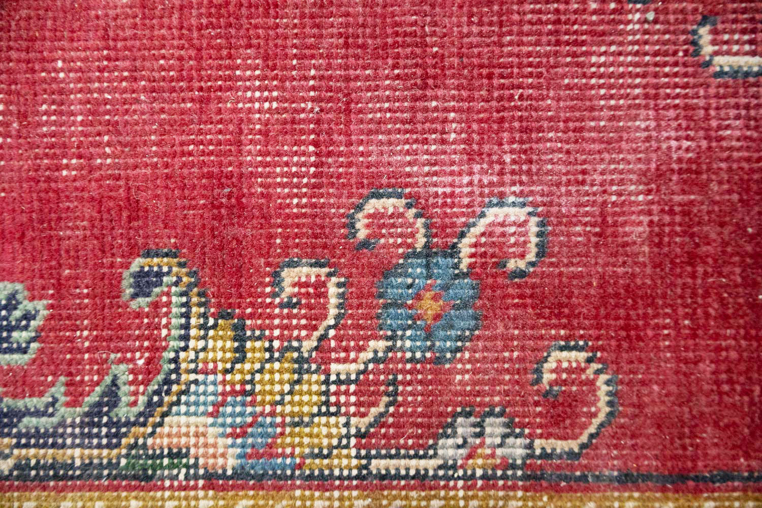 6'3x9'9 Hand Knotted Floral Traditional Wool Oriental Rug - Image 12