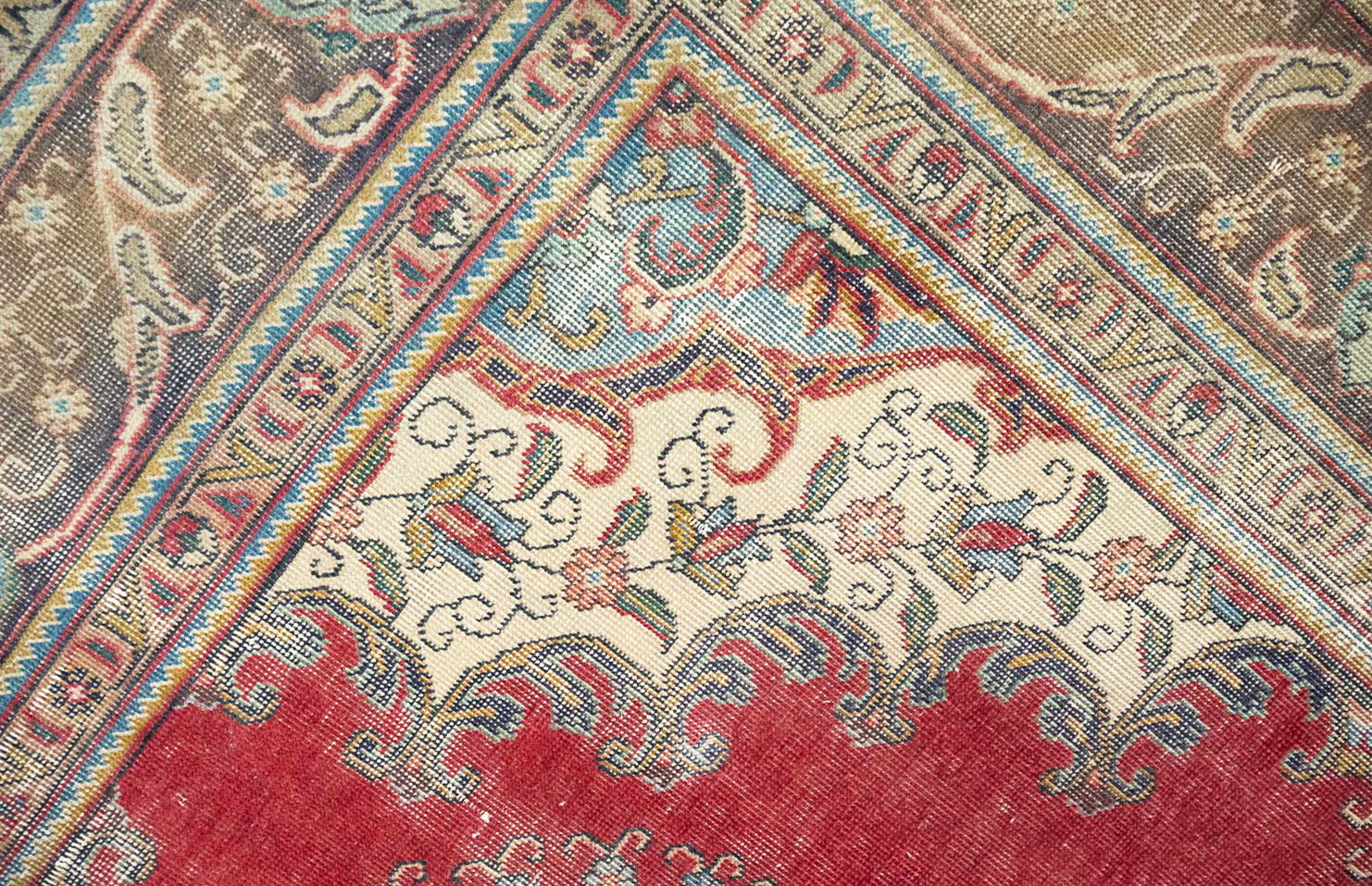 6'3x9'9 Hand Knotted Floral Traditional Wool Oriental Rug - Image 10