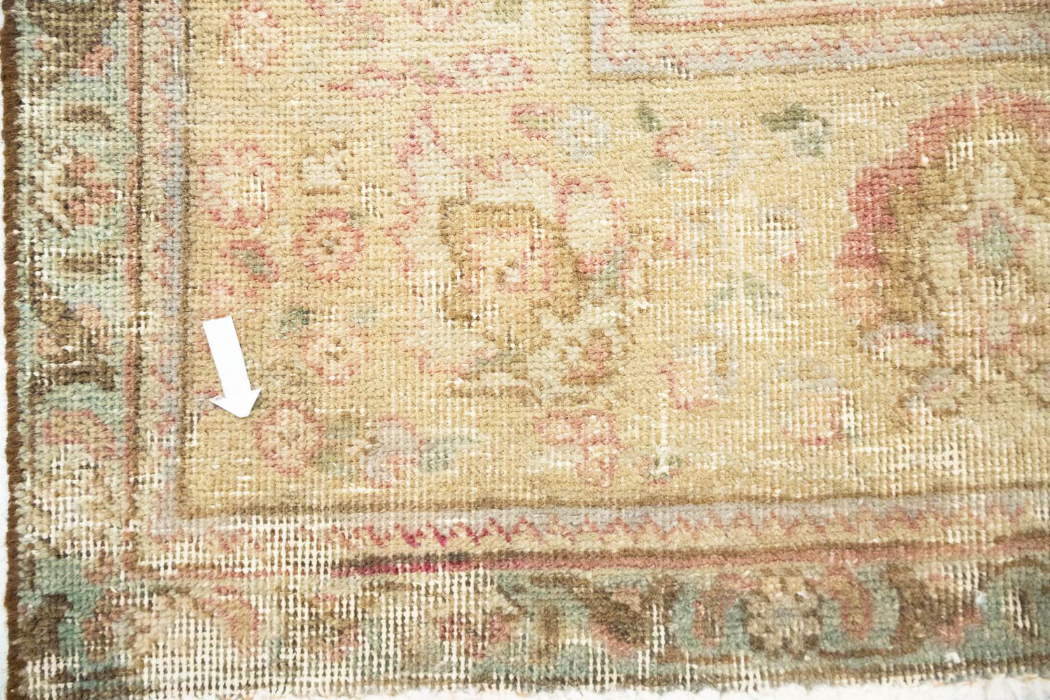 6'3x9'8 Hand Knotted Floral Traditional Wool Oriental Rug - Image 12