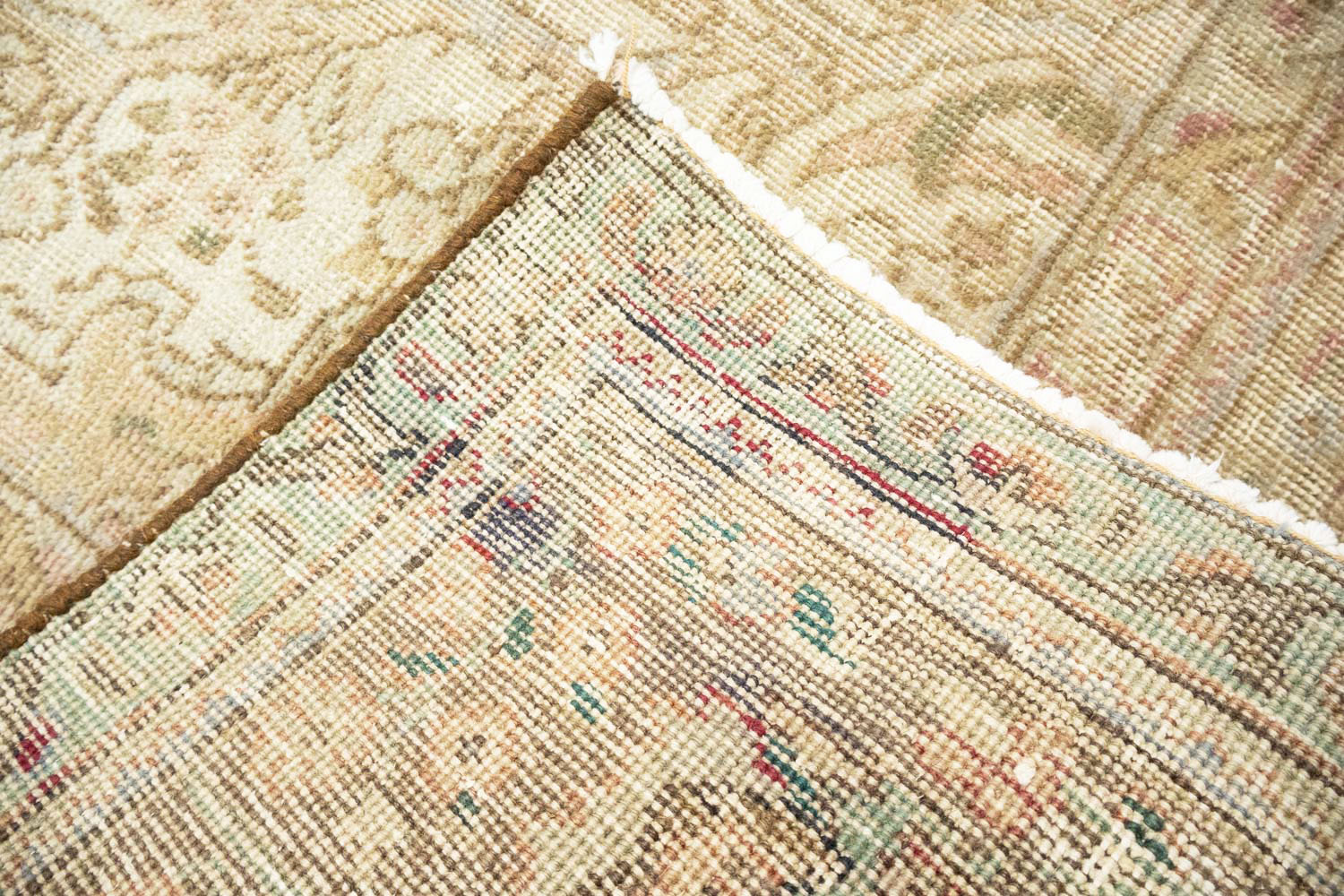 6'3x9'8 Hand Knotted Floral Traditional Wool Oriental Rug - Image 15