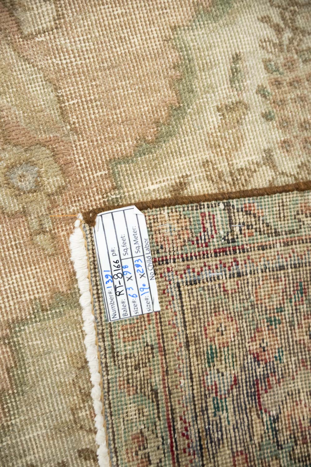 6'3x9'8 Hand Knotted Floral Traditional Wool Oriental Rug - Image 16