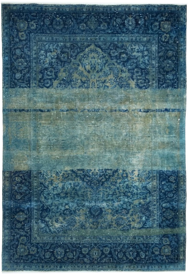 8'0x11'9 Hand Knotted Floral Traditional Wool Oriental Rug - Image 1