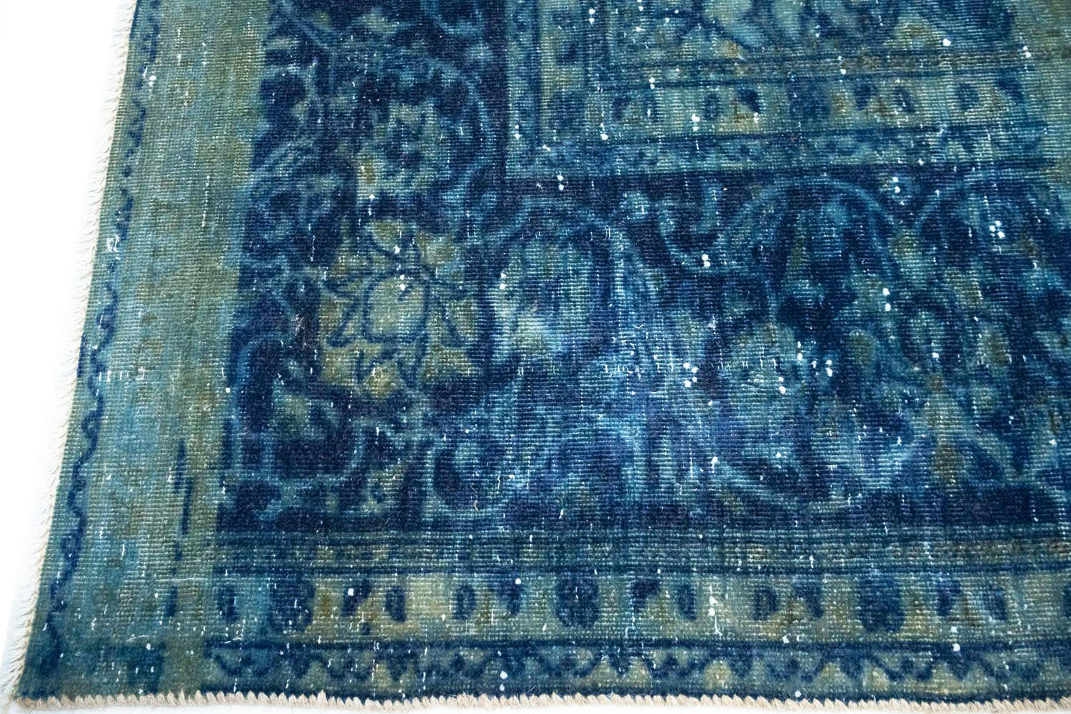 8'0x11'9 Hand Knotted Floral Traditional Wool Oriental Rug - Image 12