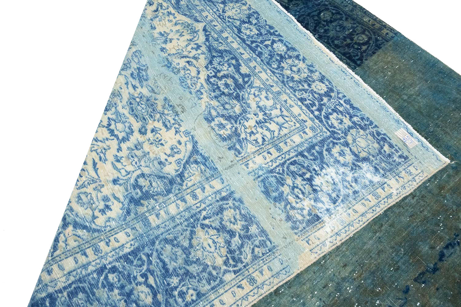 8'0x11'9 Hand Knotted Floral Traditional Wool Oriental Rug - Image 13