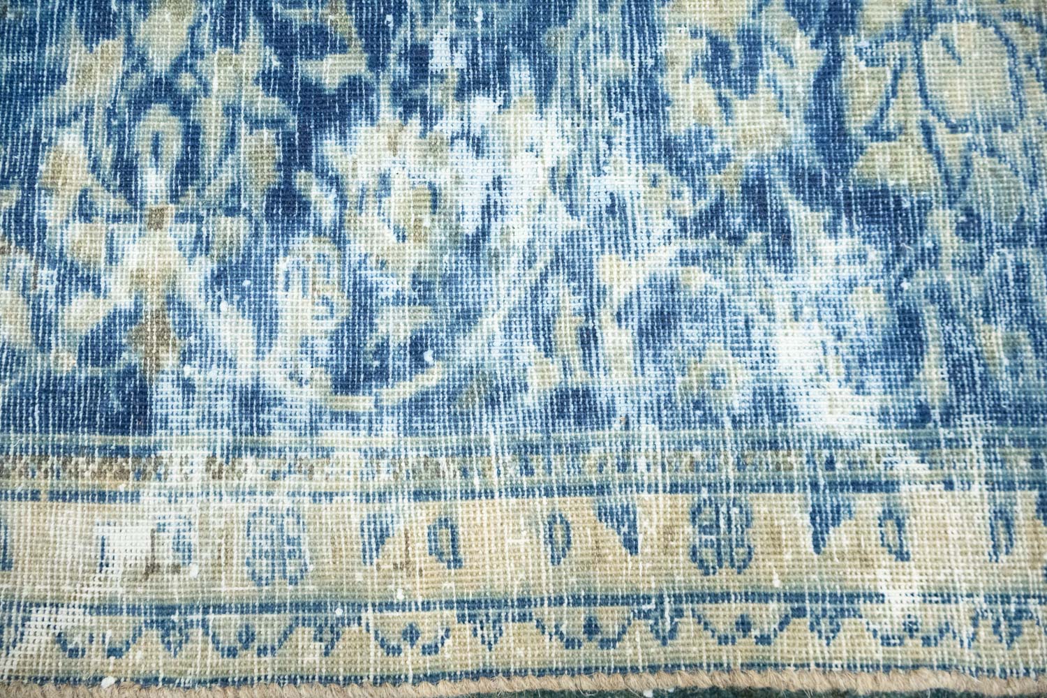 8'0x11'9 Hand Knotted Floral Traditional Wool Oriental Rug - Image 14
