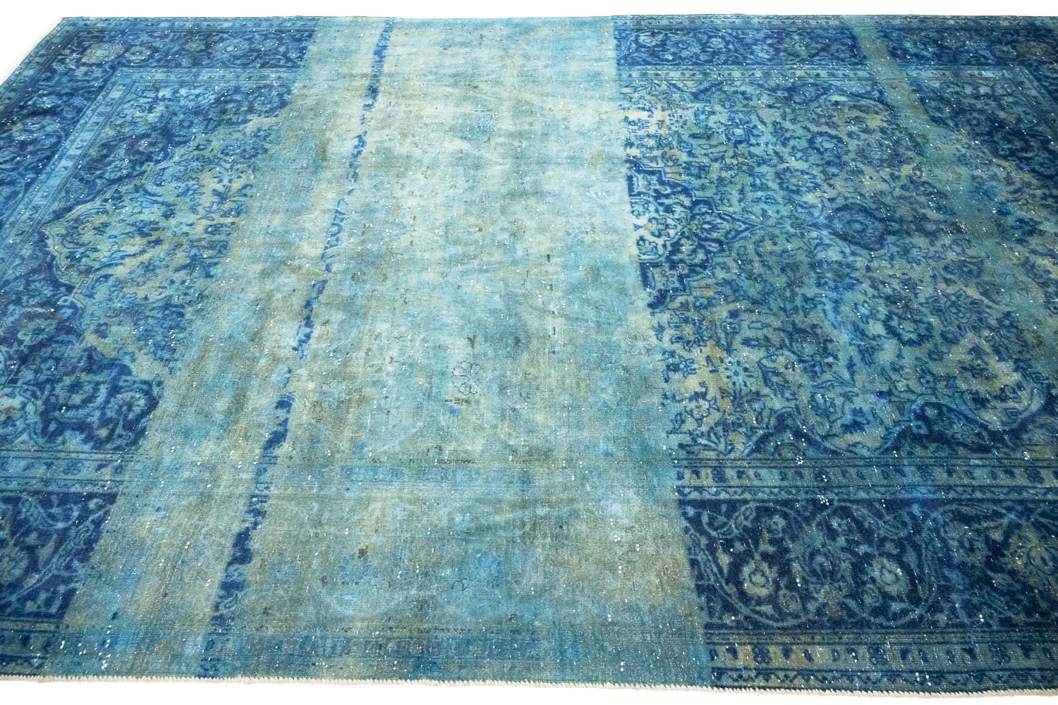 8'0x11'9 Hand Knotted Floral Traditional Wool Oriental Rug - Image 5