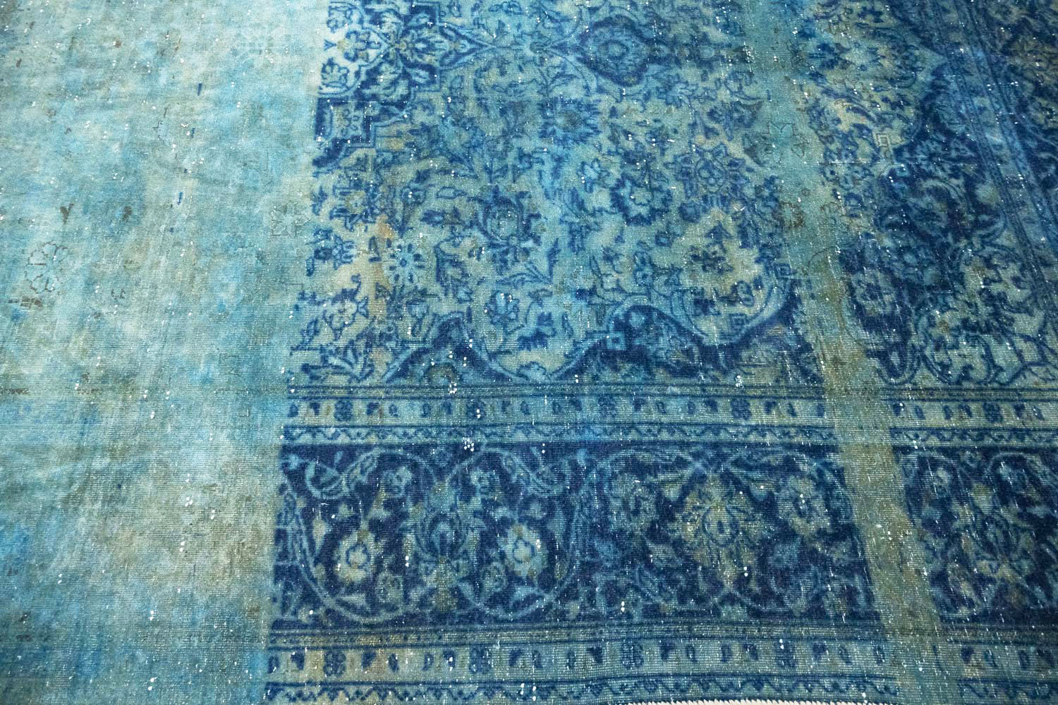 8'0x11'9 Hand Knotted Floral Traditional Wool Oriental Rug - Image 8