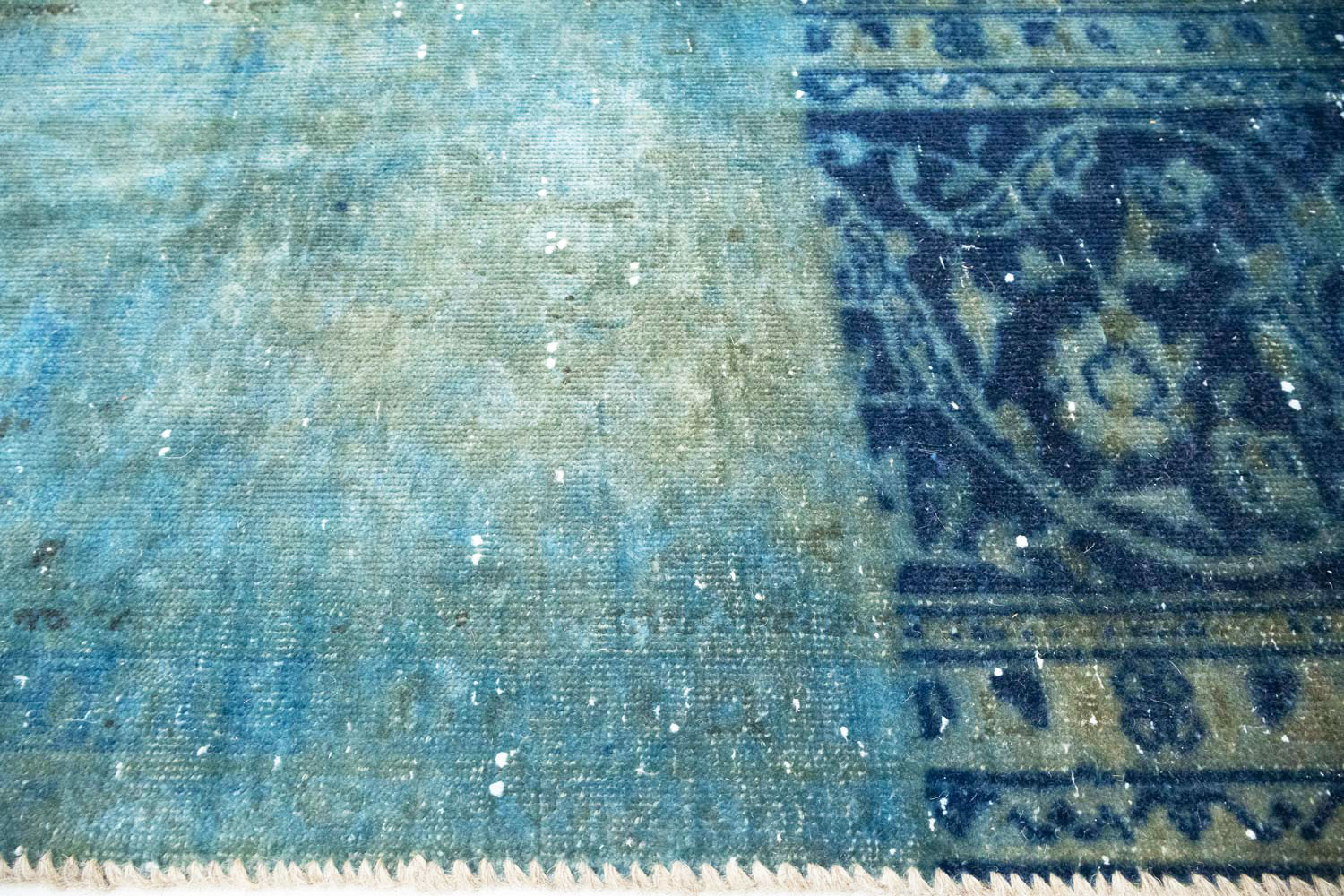 8'0x11'9 Hand Knotted Floral Traditional Wool Oriental Rug - Image 9