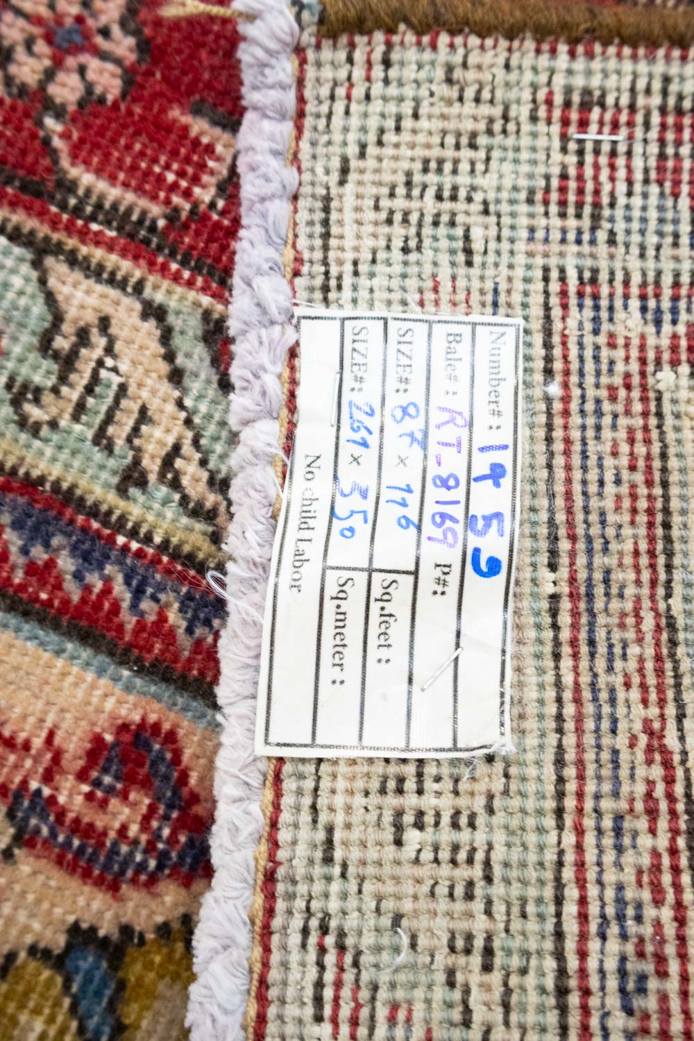 8'9x11'6 Hand Knotted Floral Traditional Wool Oriental Rug - Image 17