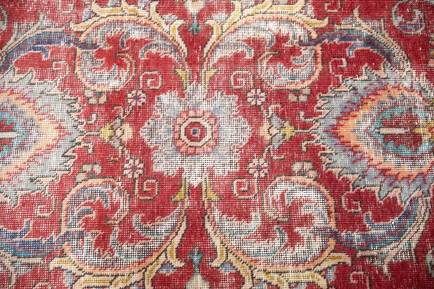 8'9x11'6 Hand Knotted Floral Traditional Wool Oriental Rug - Image 8