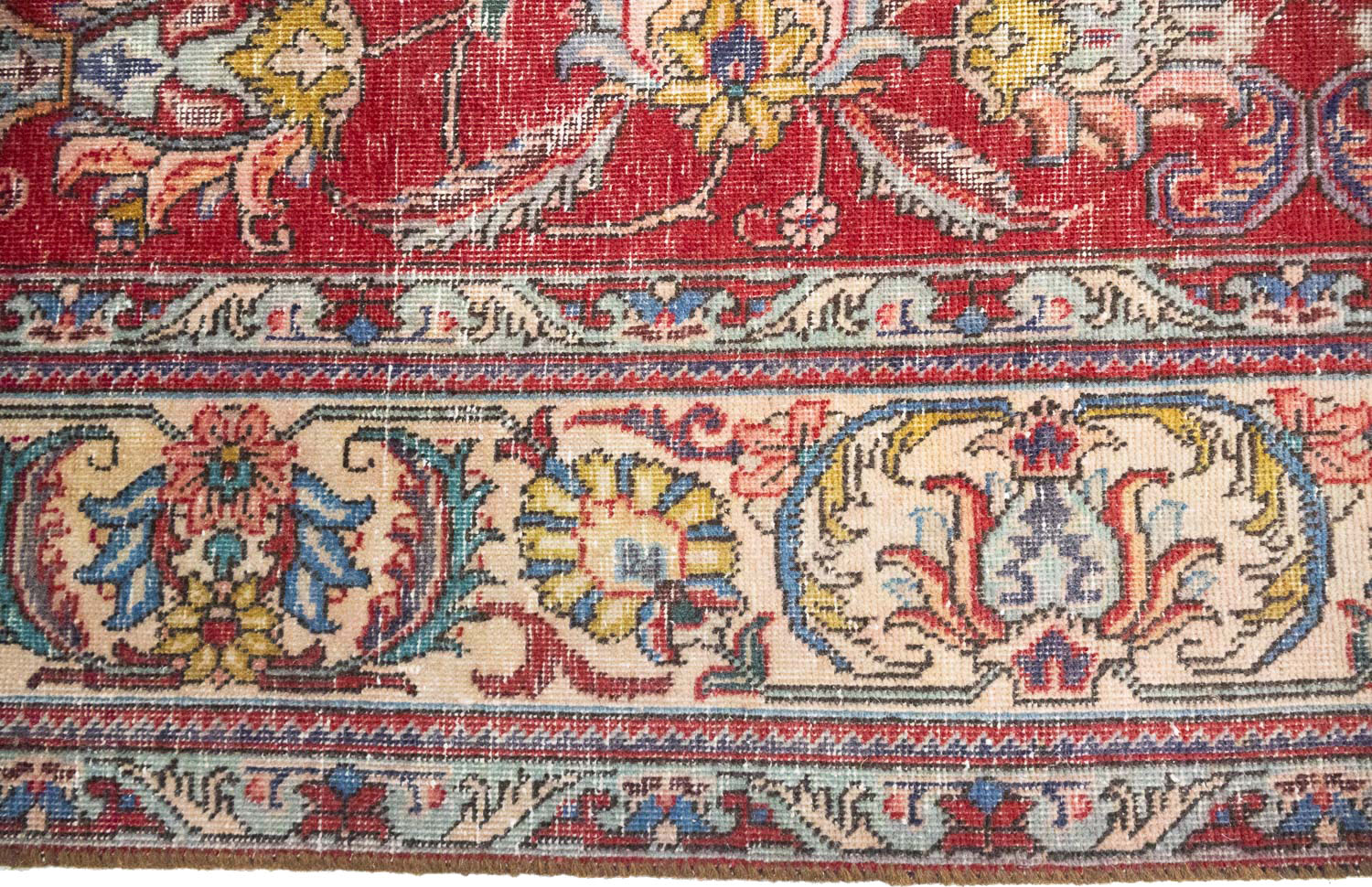 8'9x11'6 Hand Knotted Floral Traditional Wool Oriental Rug - Image 9