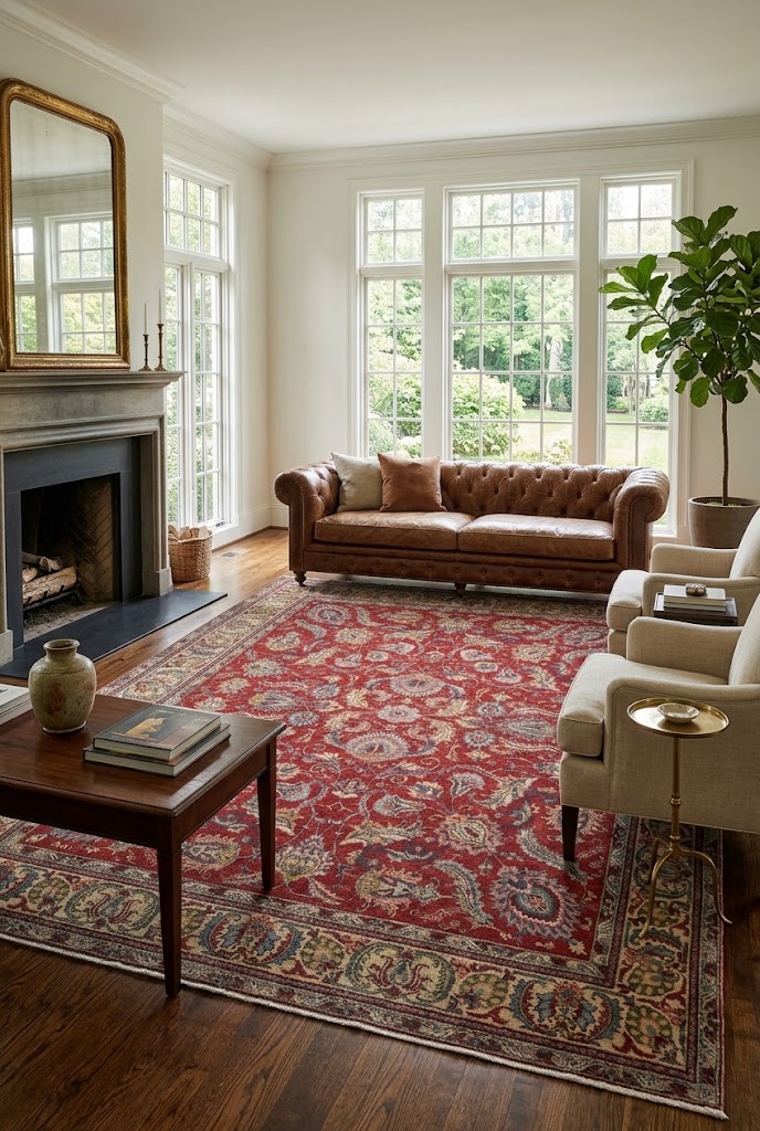 8'9x11'6 Hand Knotted Floral Traditional Wool Oriental Rug - Image 2