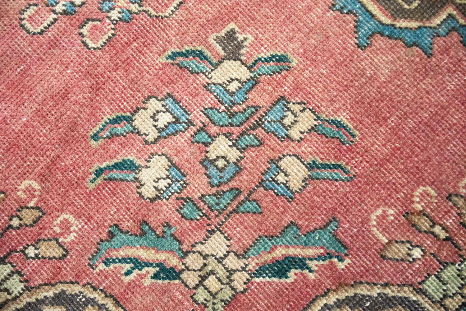 8'1x11'2 Hand Knotted Floral Traditional Wool Oriental Rug - Image 14