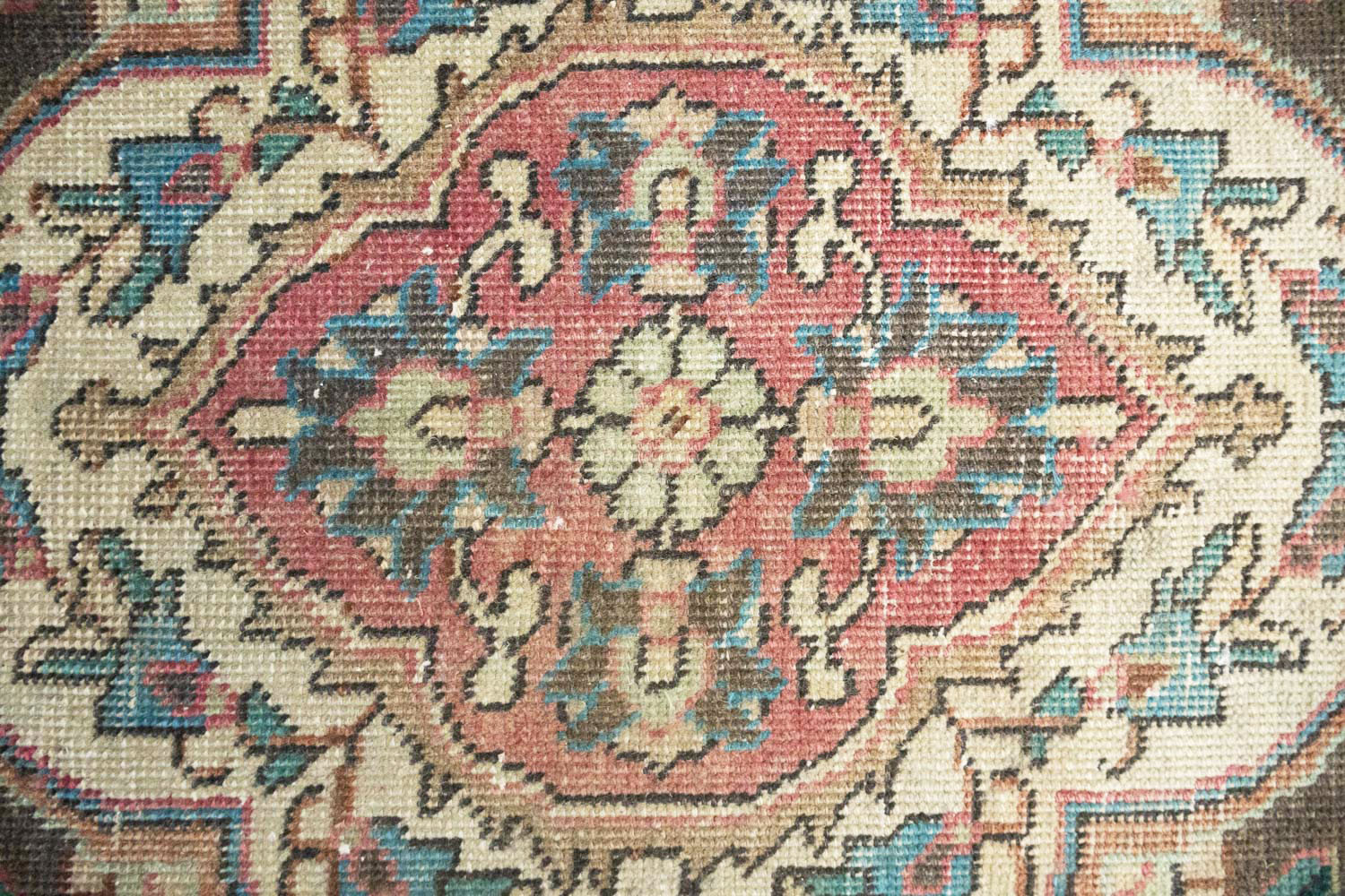 8'1x11'2 Hand Knotted Floral Traditional Wool Oriental Rug - Image 9