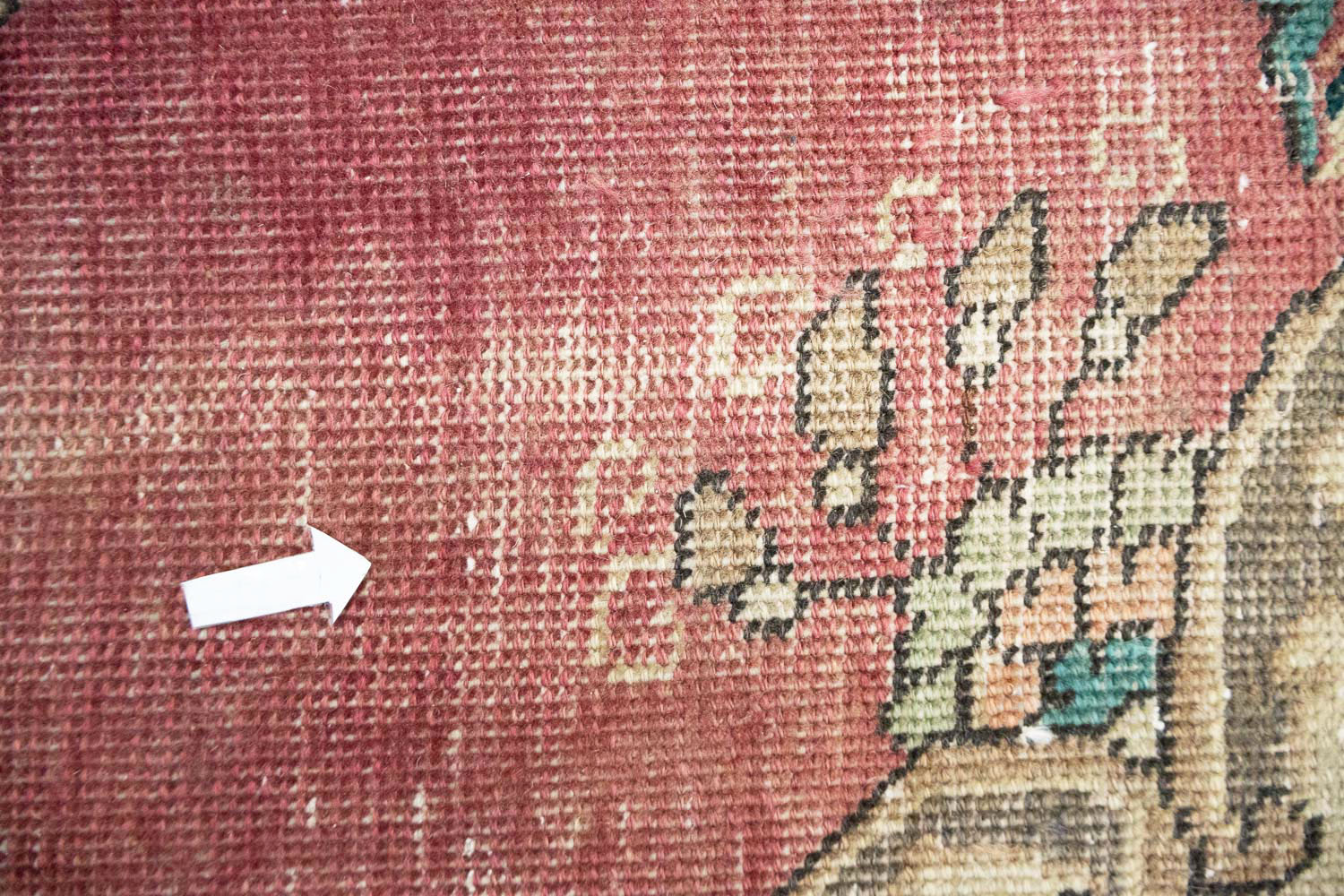 8'1x11'2 Hand Knotted Floral Traditional Wool Oriental Rug - Image 11