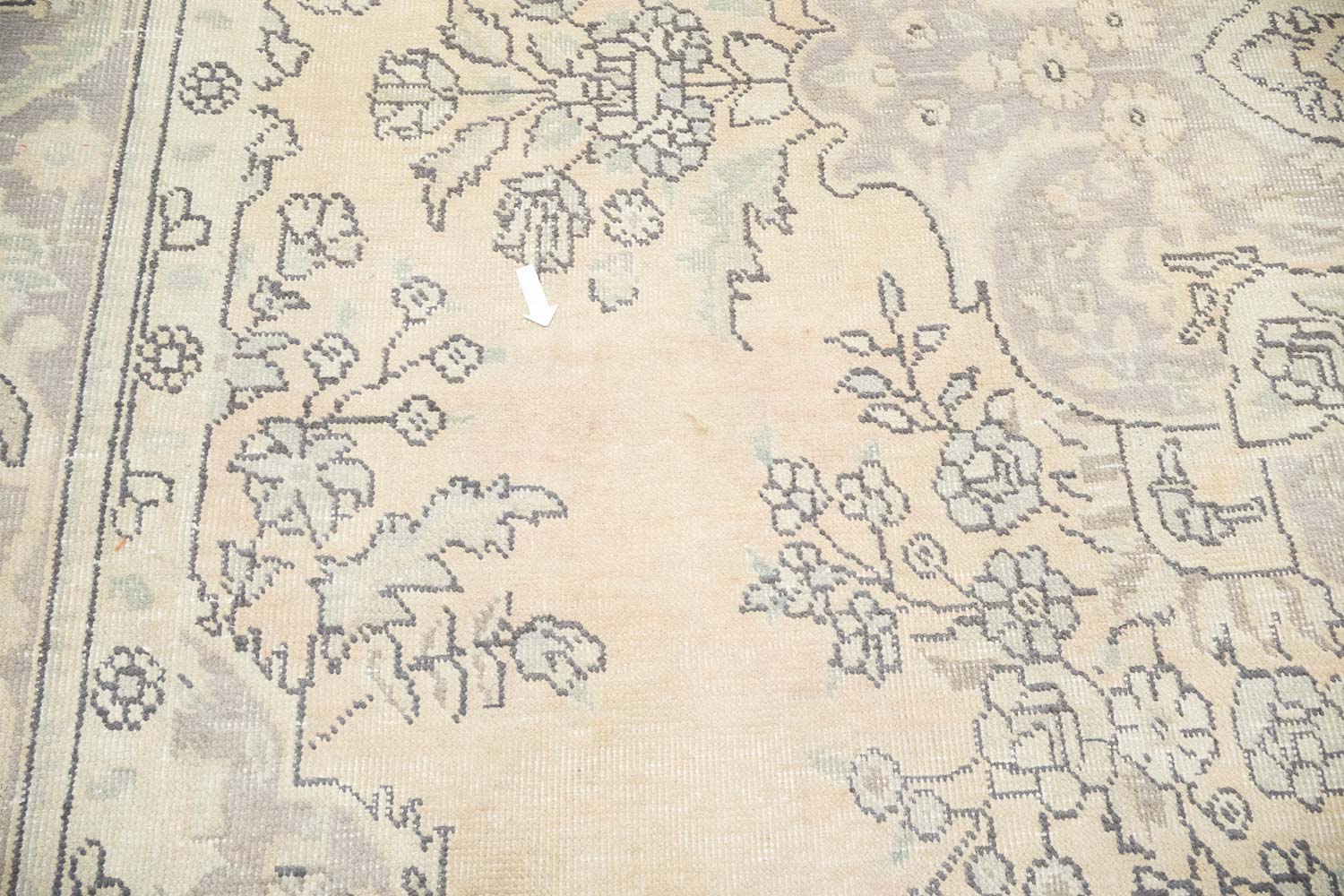 8'4x11'0 Hand Knotted Floral Traditional Wool Oriental Rug - Image 13