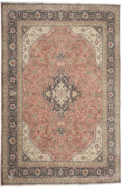 8'2x11'3 Hand Knotted Floral Traditional Wool Oriental Rug
