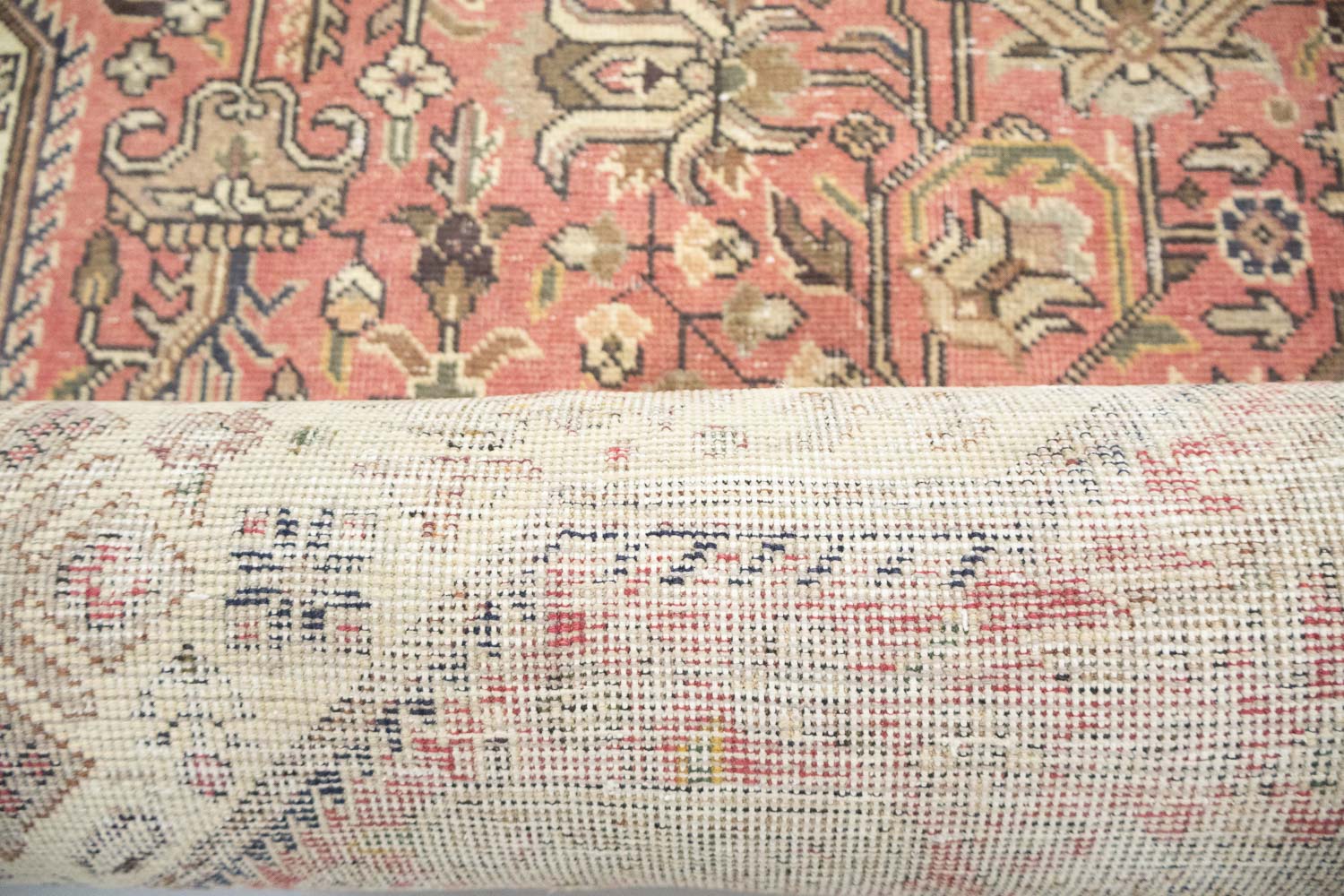 8'2x11'3 Hand Knotted Floral Traditional Wool Oriental Rug - Image 16