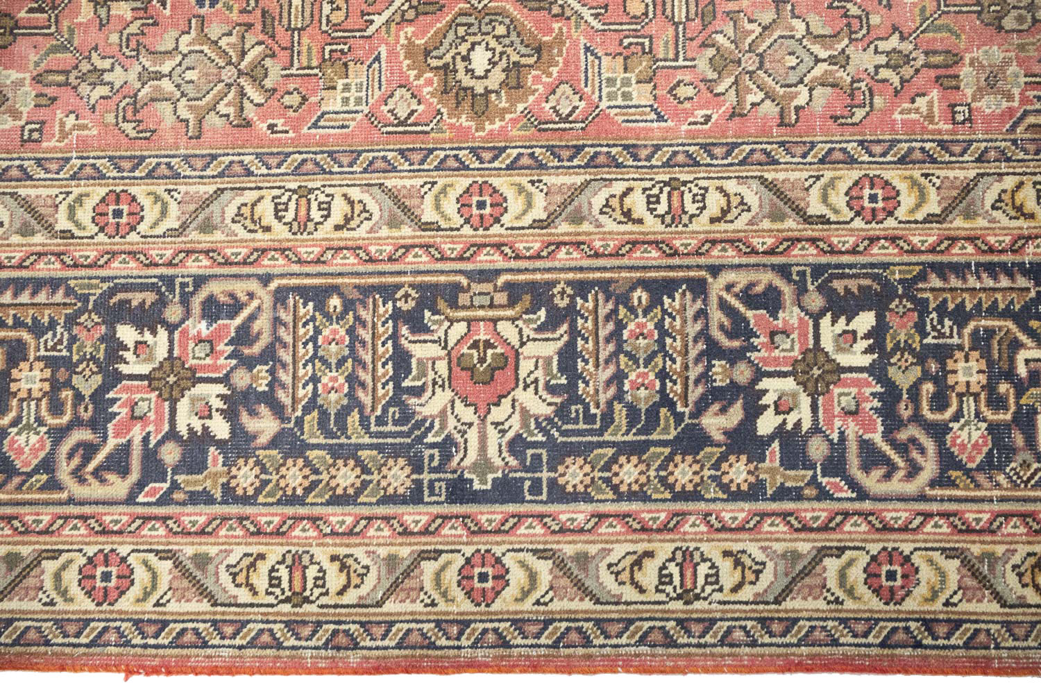 8'2x11'3 Hand Knotted Floral Traditional Wool Oriental Rug - Image 10