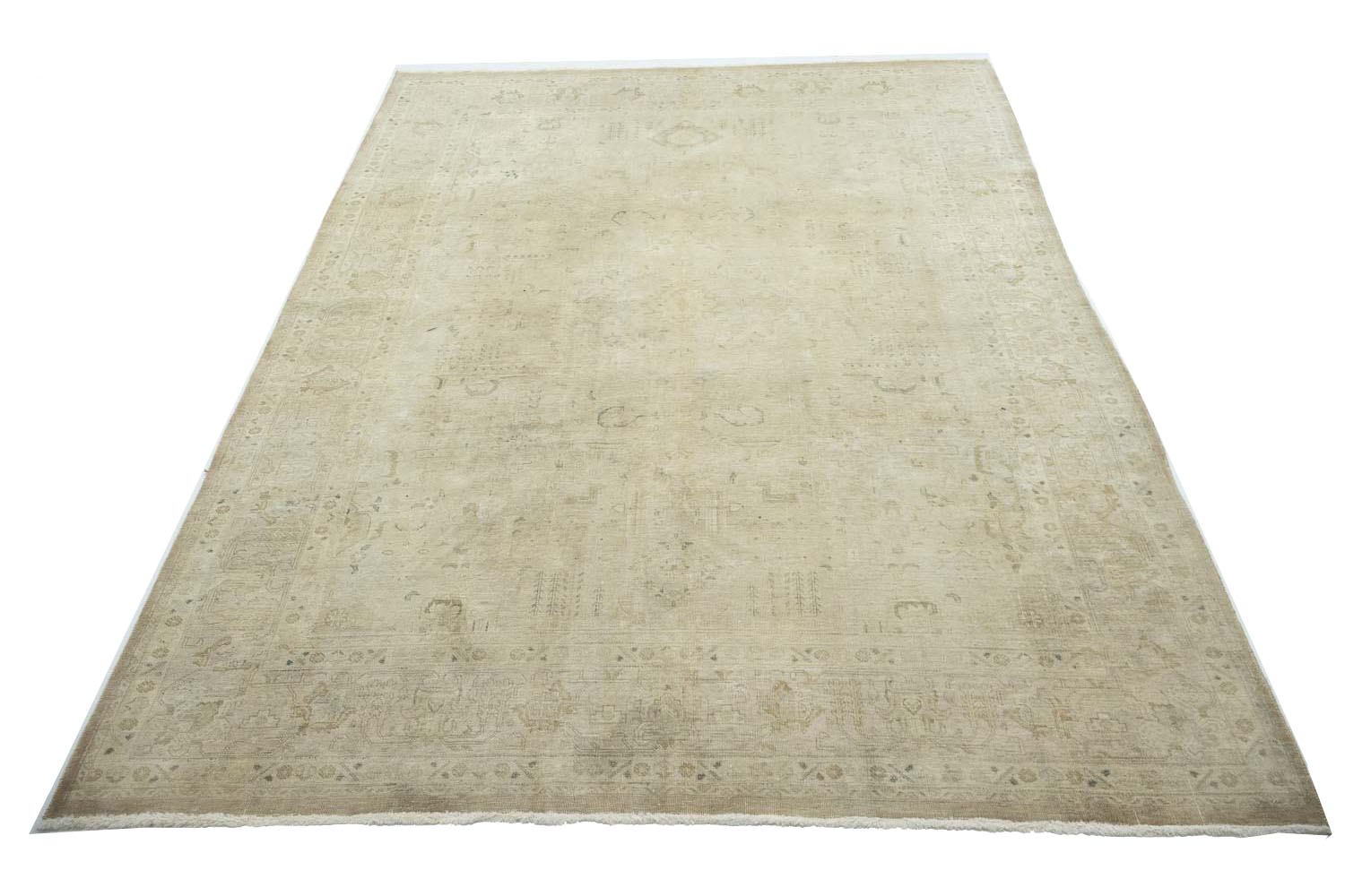 8'0x11'2 Hand Knotted Floral Traditional Wool Oriental Rug - Image 3