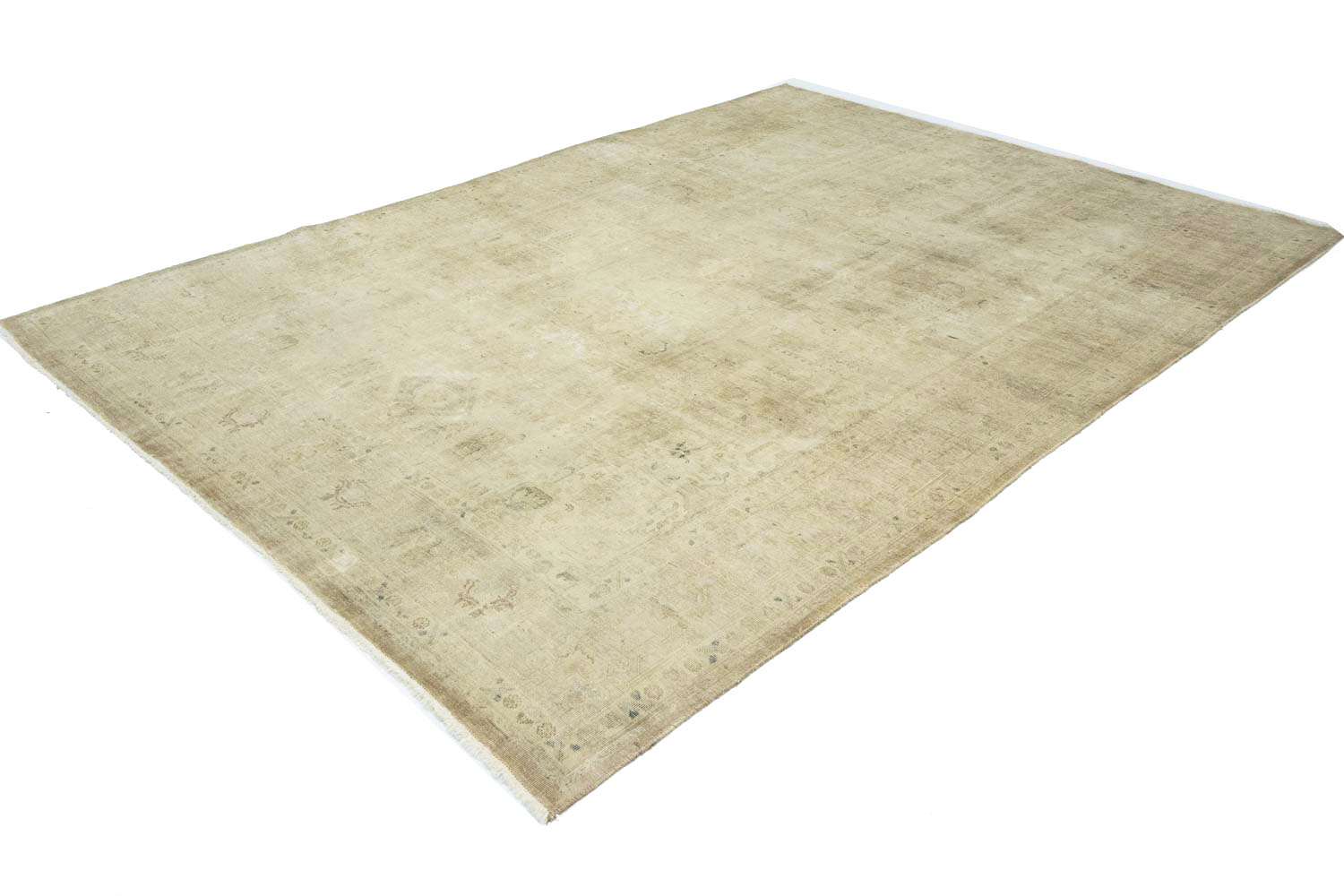8'0x11'2 Hand Knotted Floral Traditional Wool Oriental Rug - Image 5