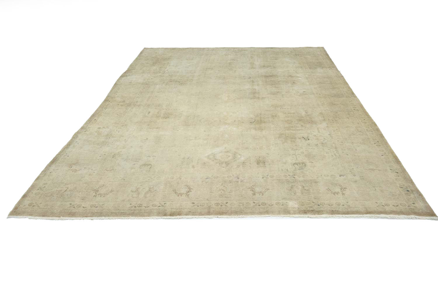 8'0x11'2 Hand Knotted Floral Traditional Wool Oriental Rug - Image 6