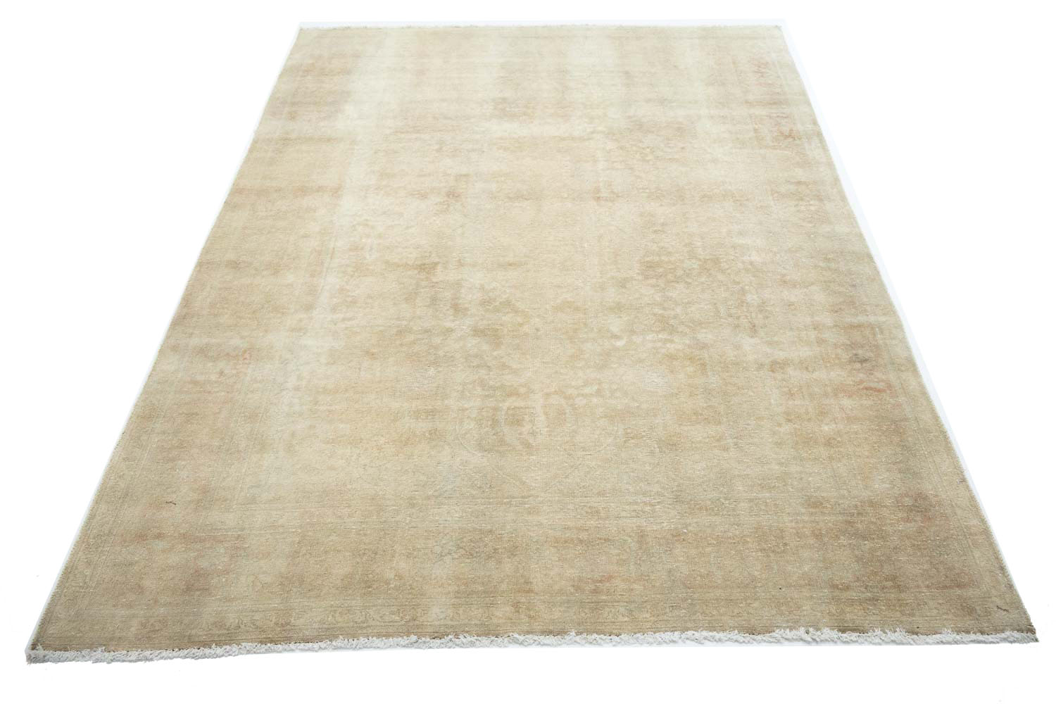8'0x11'1 Hand Knotted Floral Traditional Wool Oriental Rug - Image 3