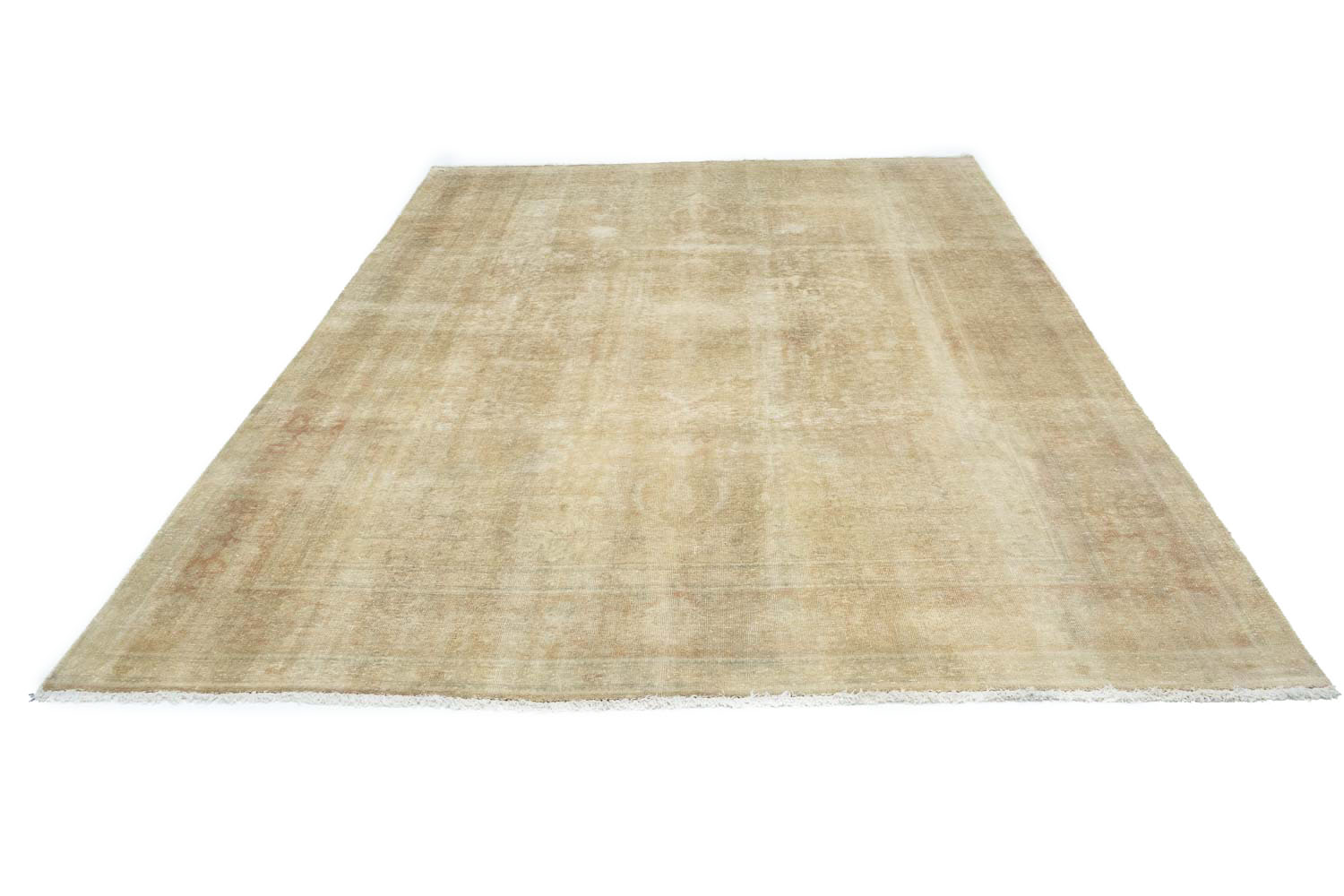 8'0x11'1 Hand Knotted Floral Traditional Wool Oriental Rug - Image 6