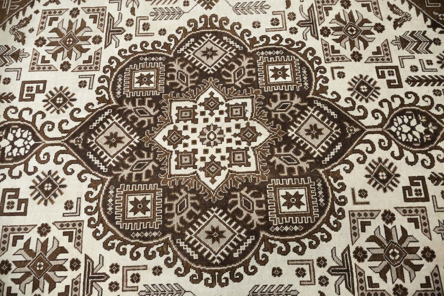 8'9x11'7 Hand Knotted Floral Traditional Wool Oriental Rug - Image 7