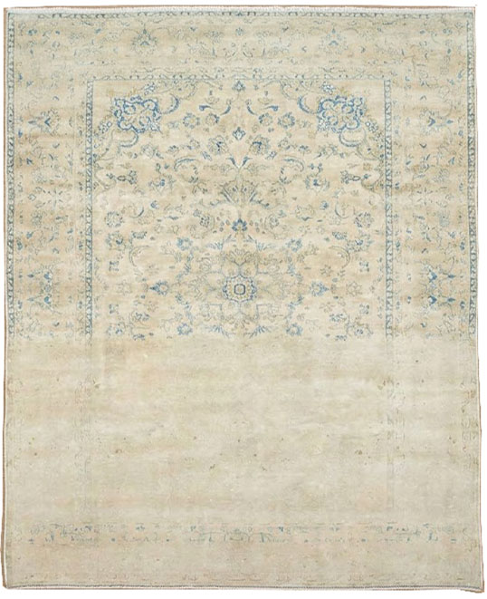 8'5x11'10 Hand Knotted Floral Traditional Wool Oriental Rug - Image 1