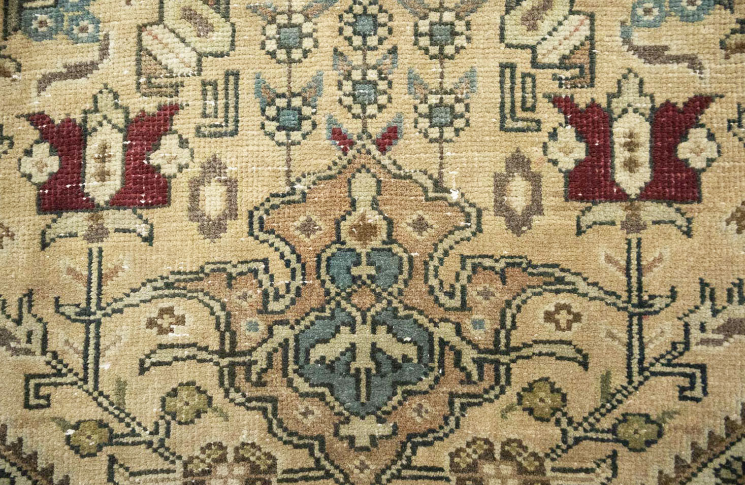 8'2x10'11 Hand Knotted Floral Traditional Wool Oriental Rug - Image 12