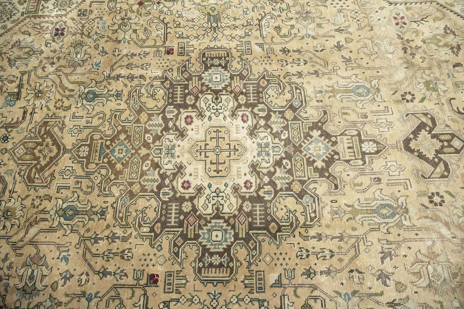 8'2x10'11 Hand Knotted Floral Traditional Wool Oriental Rug - Image 8