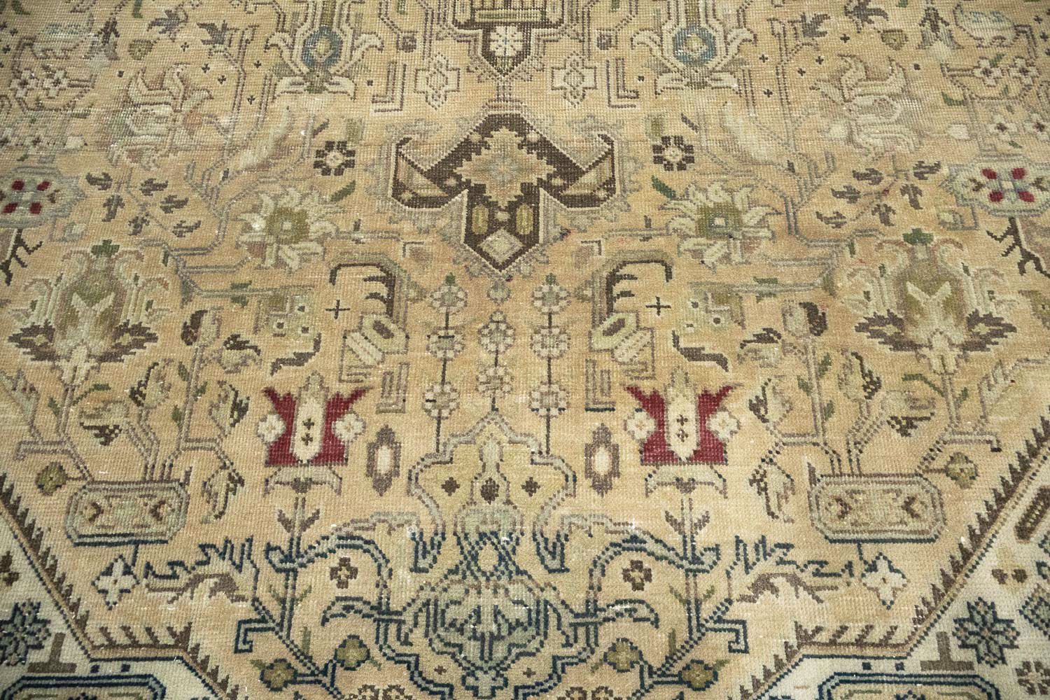 8'2x10'11 Hand Knotted Floral Traditional Wool Oriental Rug - Image 10
