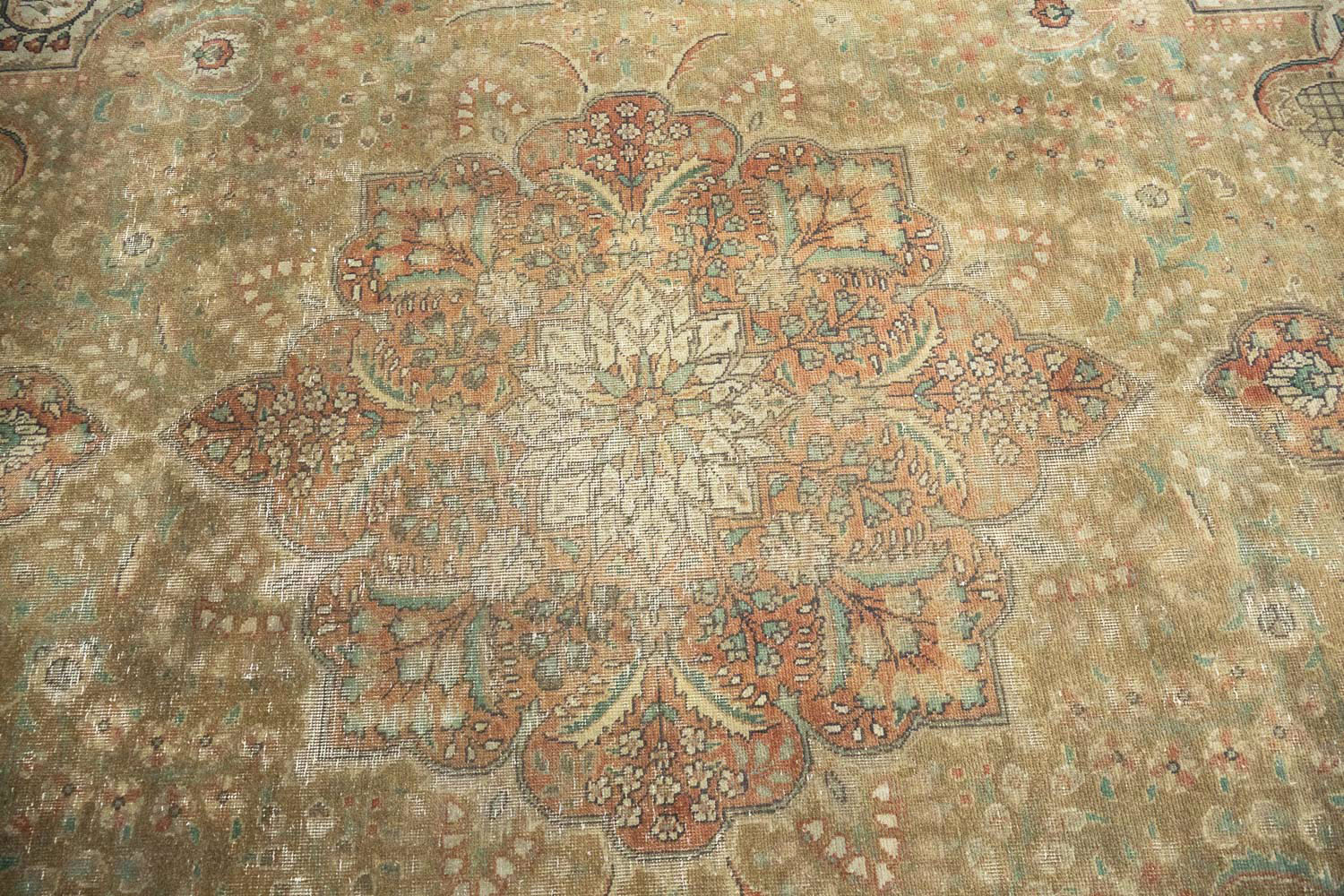 8'0x11'2 Hand Knotted Floral Traditional Wool Oriental Rug - Image 6