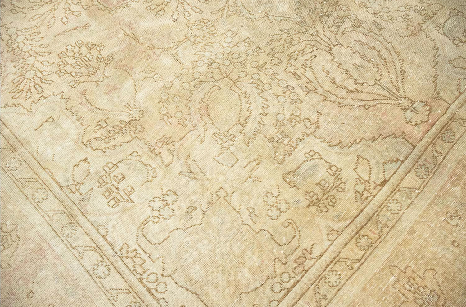 8'0x10'10 Hand Knotted Floral Traditional Wool Oriental Rug - Image 10