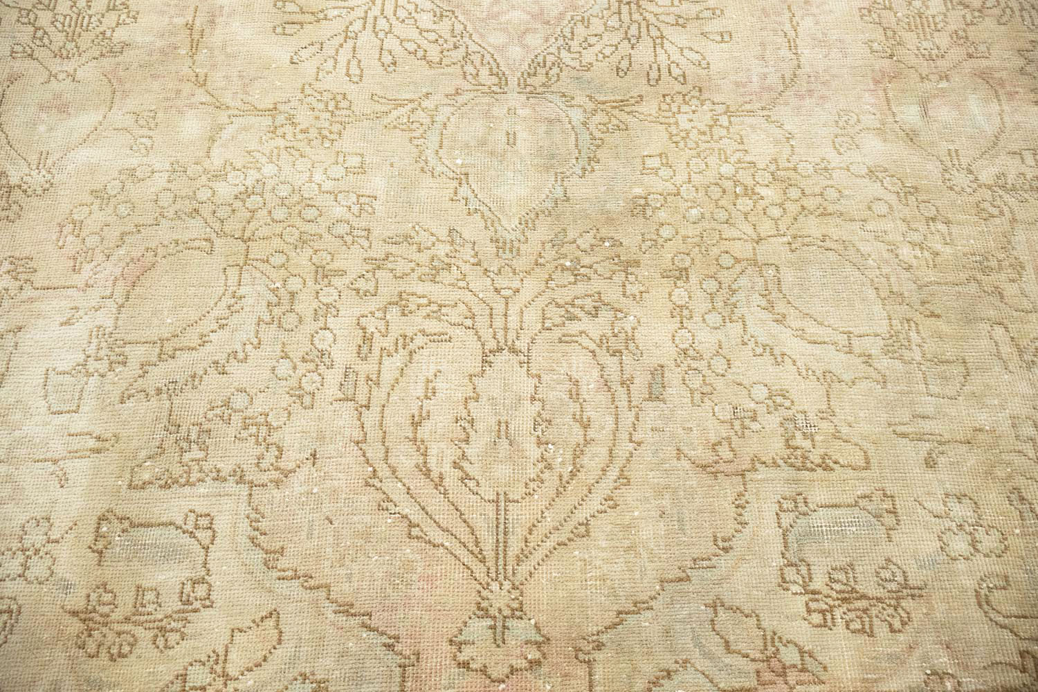 8'0x10'10 Hand Knotted Floral Traditional Wool Oriental Rug - Image 11