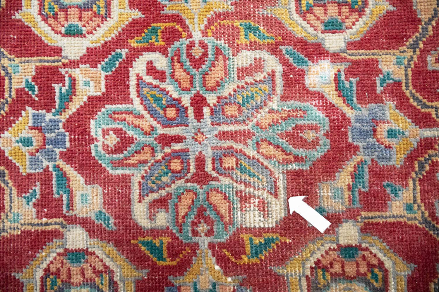 8'4x11'0 Hand Knotted Floral Traditional Wool Oriental Rug - Image 10