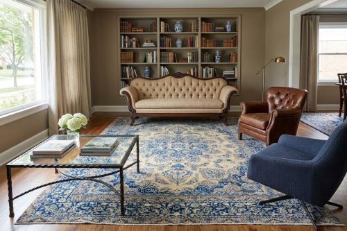 9'3x11'7 Hand Knotted Floral Traditional Wool Oriental Rug