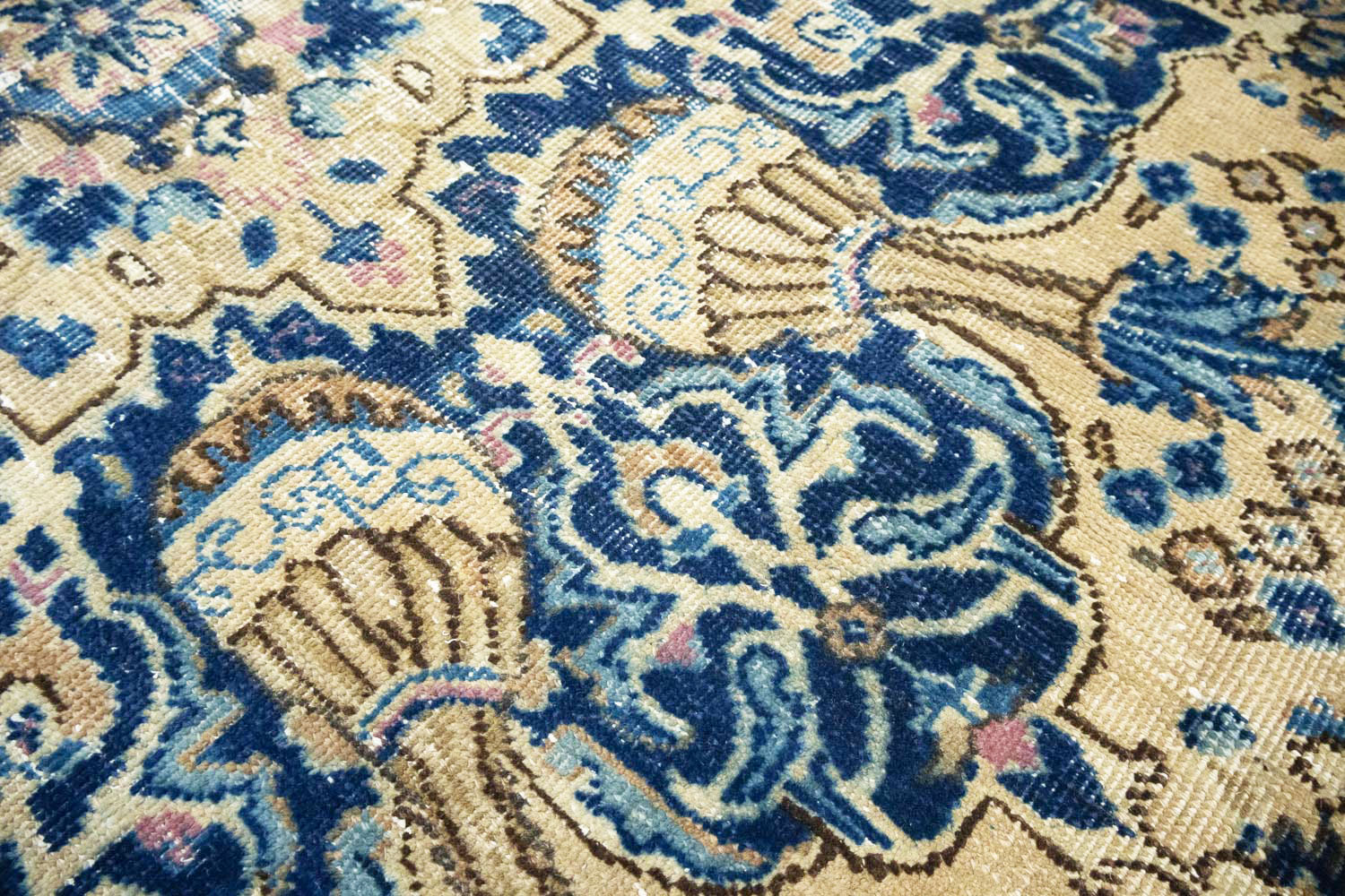 9'3x11'7 Hand Knotted Floral Traditional Wool Oriental Rug - Image 14
