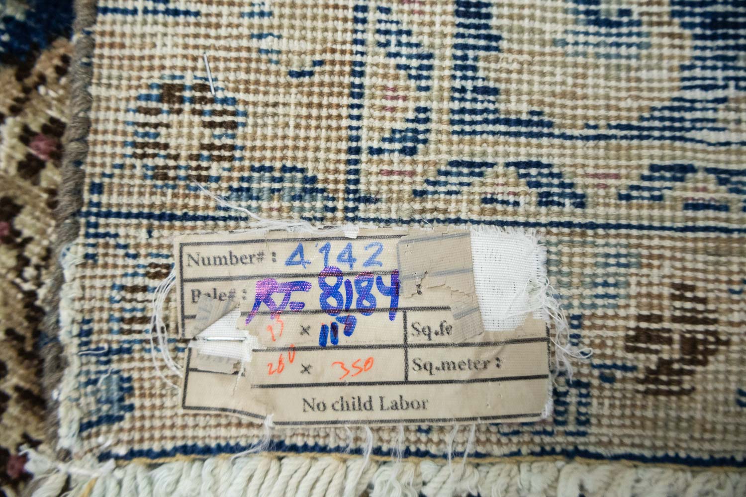 9'3x11'7 Hand Knotted Floral Traditional Wool Oriental Rug - Image 17