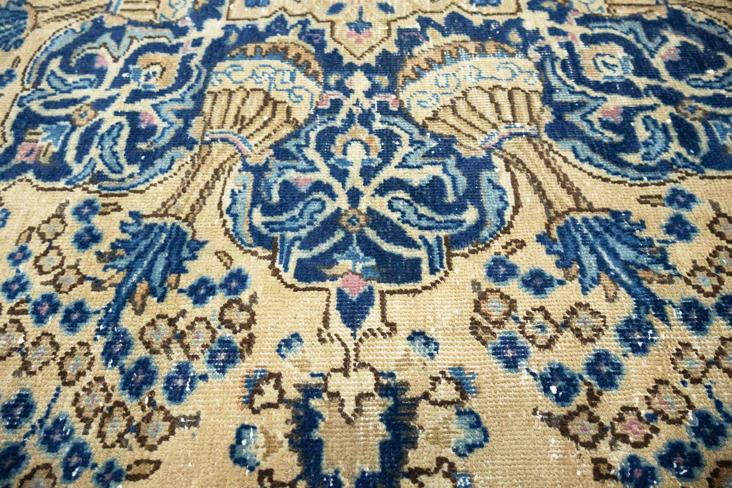 9'3x11'7 Hand Knotted Floral Traditional Wool Oriental Rug - Image 9