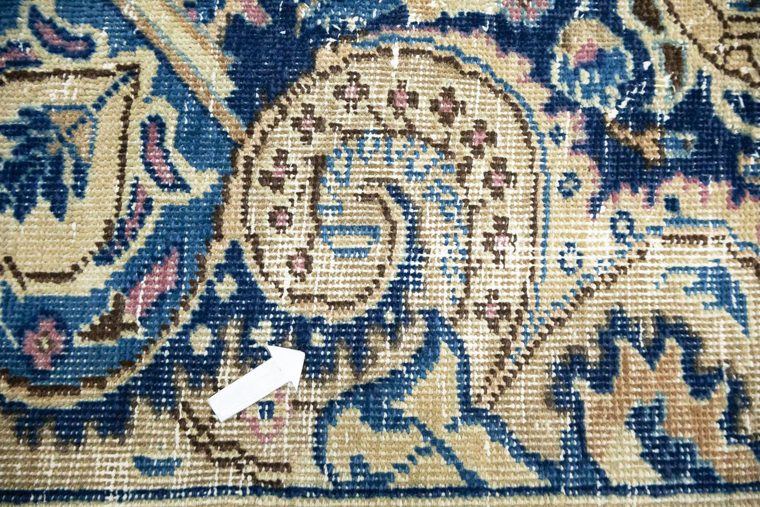 9'3x11'7 Hand Knotted Floral Traditional Wool Oriental Rug - Image 12