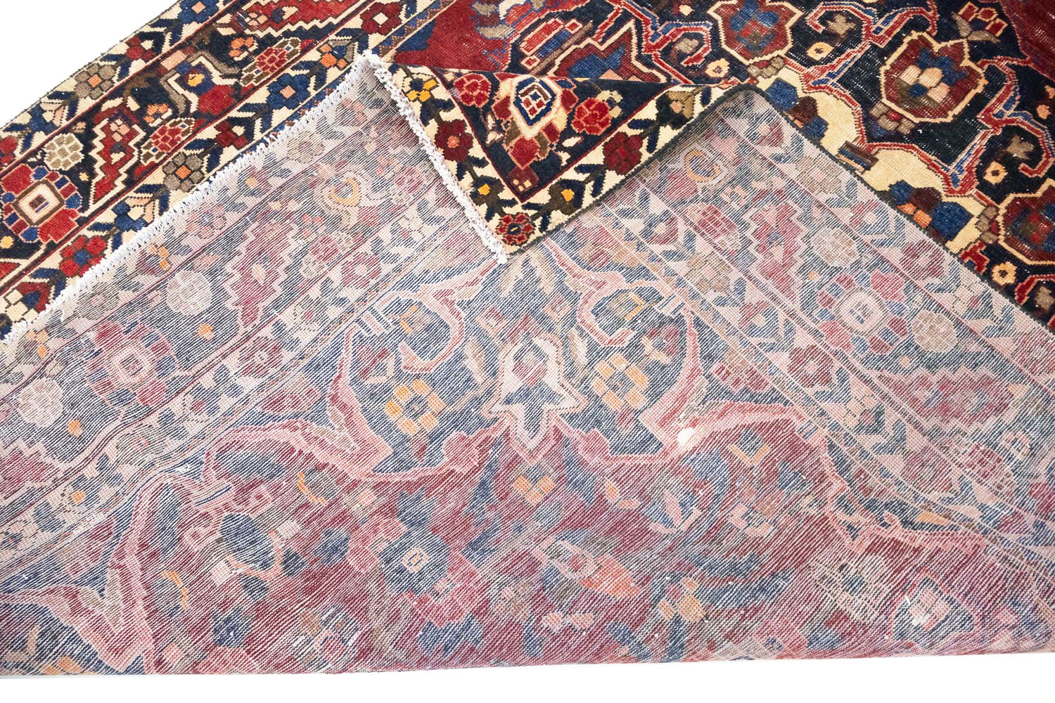 6'8x10'6 Hand Knotted Floral Traditional Wool Oriental Rug - Image 14