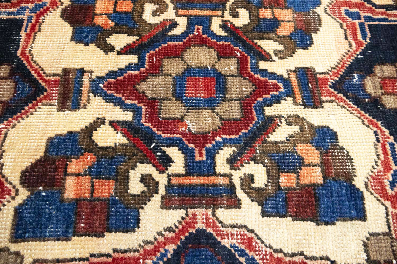 6'8x10'6 Hand Knotted Floral Traditional Wool Oriental Rug - Image 7