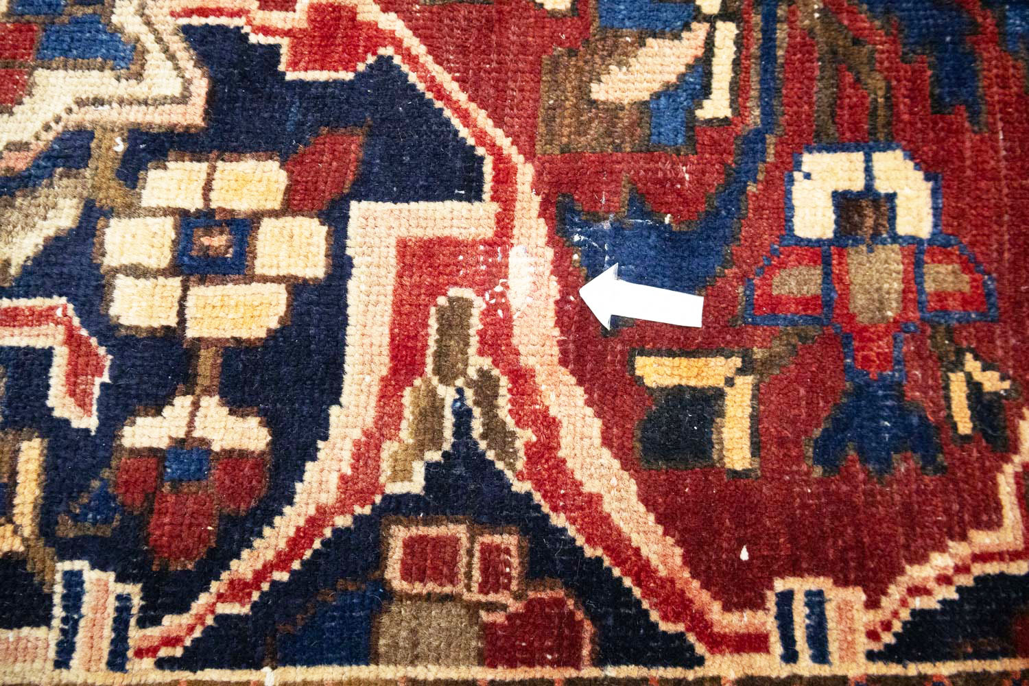 6'8x10'6 Hand Knotted Floral Traditional Wool Oriental Rug - Image 11