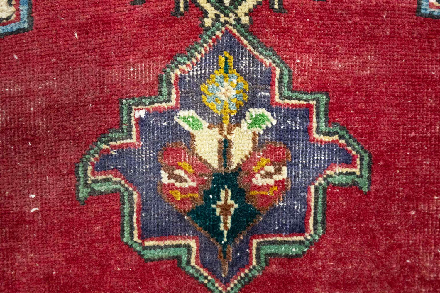 6'7x9'10 Hand Knotted Floral Traditional Wool Oriental Rug - Image 15