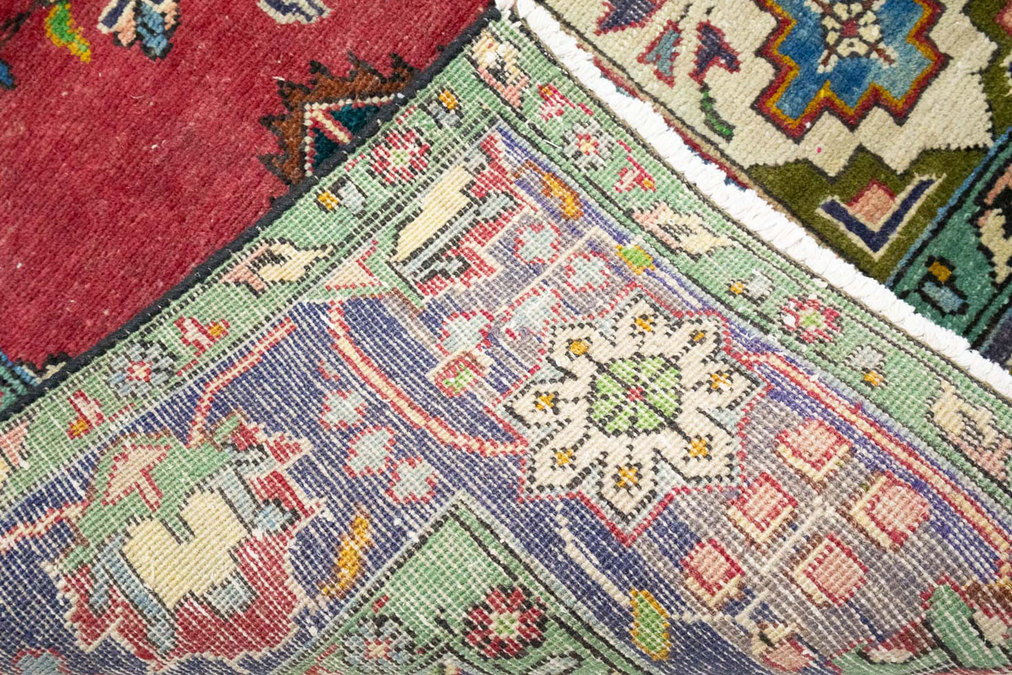 6'7x9'10 Hand Knotted Floral Traditional Wool Oriental Rug - Image 17