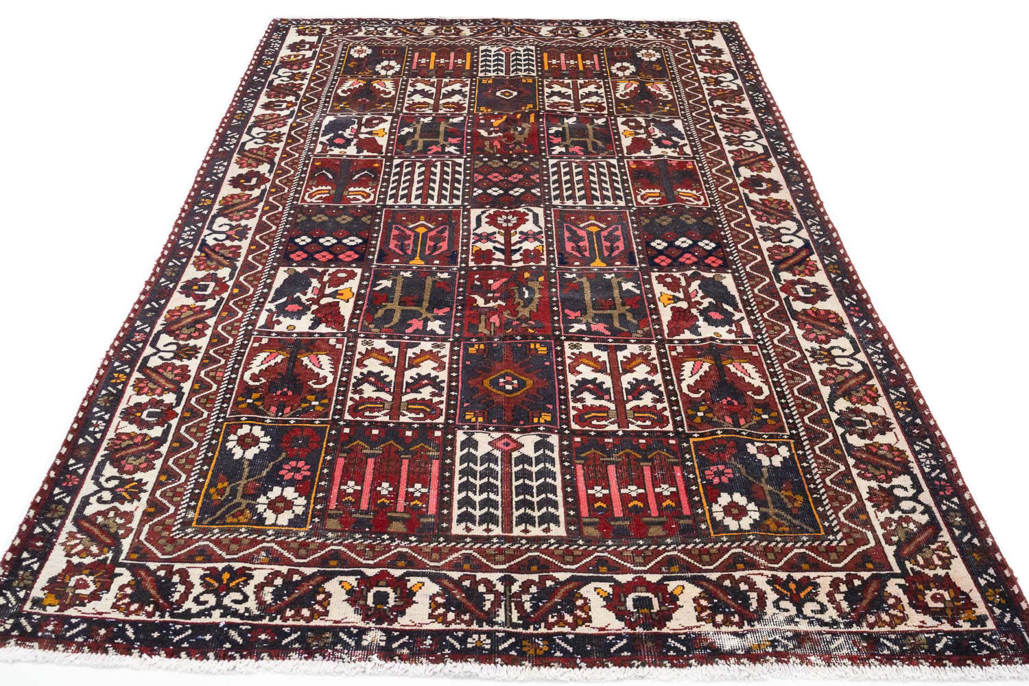 6'8x10'1 Hand Knotted Floral Traditional Wool Oriental Rug - Image 12