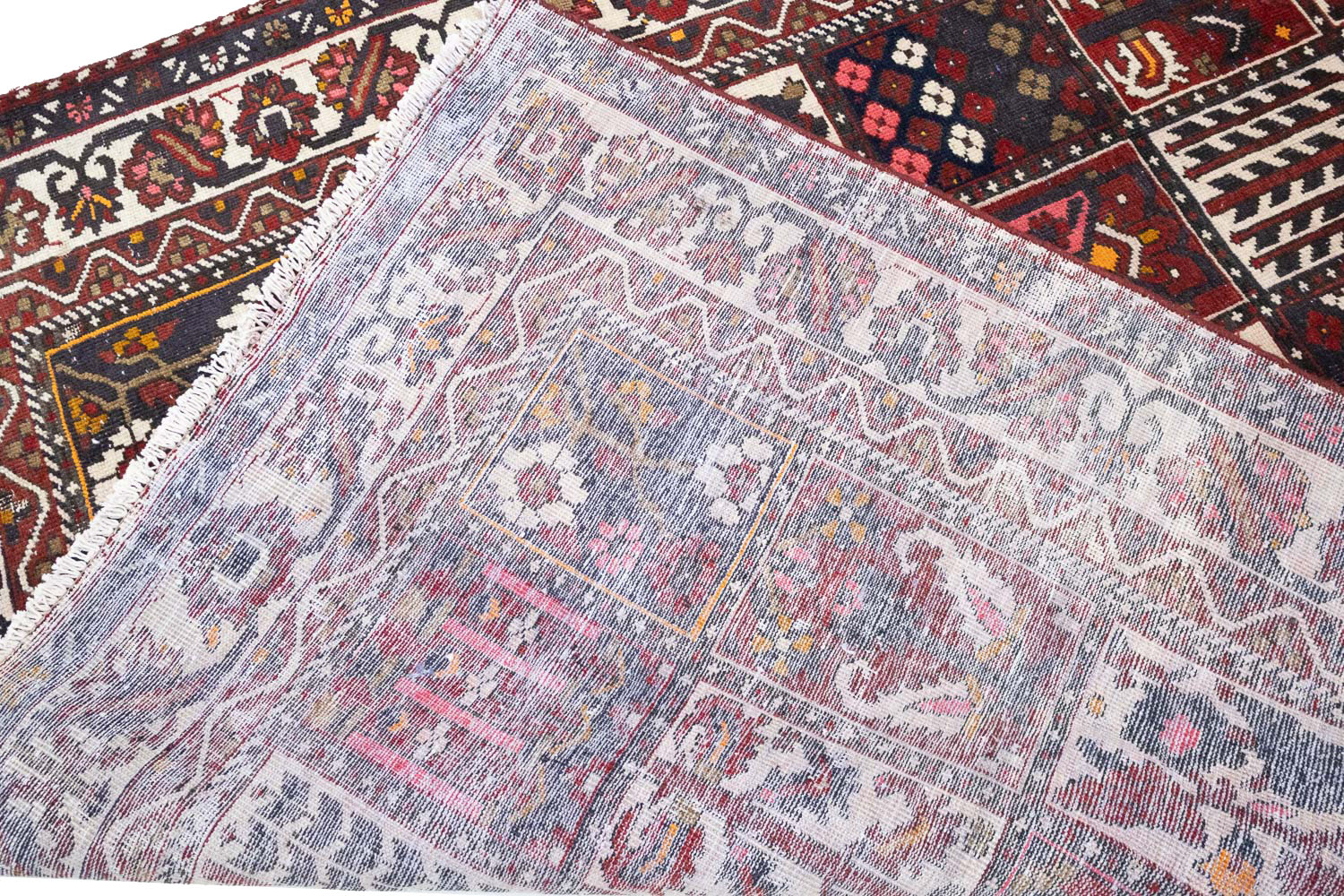 6'8x10'1 Hand Knotted Floral Traditional Wool Oriental Rug - Image 13