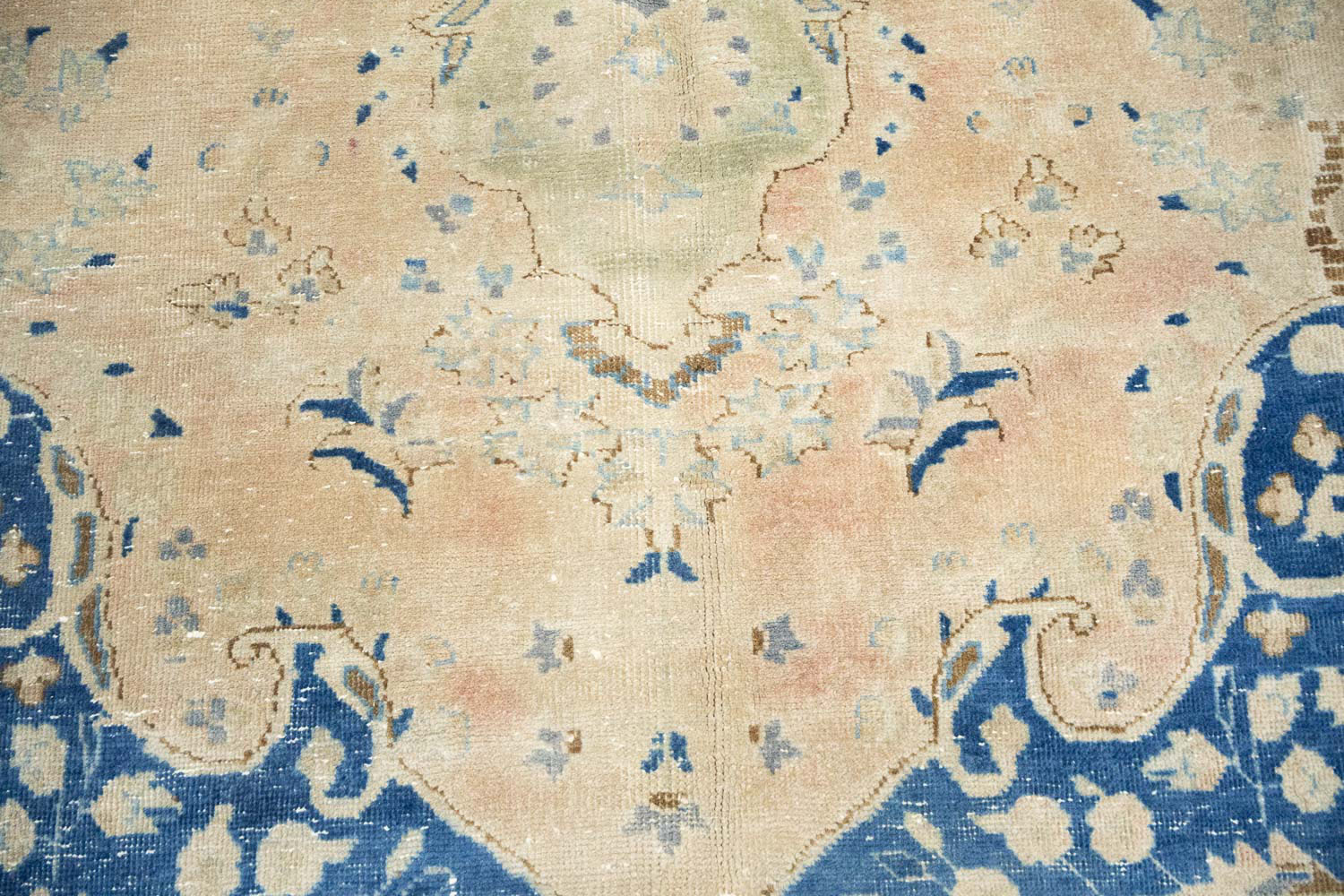 9'6x12'8 Hand Knotted Floral Traditional Wool Oriental Rug - Image 14